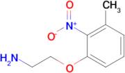 2-(3-Methyl-2-nitrophenoxy)ethan-1-amine