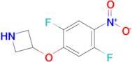 3-(2,5-Difluoro-4-nitrophenoxy)azetidine