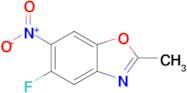 5-Fluoro-2-methyl-6-nitrobenzo[d]oxazole