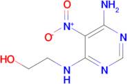 2-((6-Amino-5-nitropyrimidin-4-yl)amino)ethan-1-ol