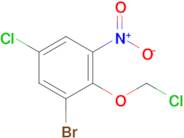 1-Bromo-5-chloro-2-(chloromethoxy)-3-nitrobenzene