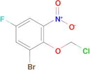 1-Bromo-2-(chloromethoxy)-5-fluoro-3-nitrobenzene