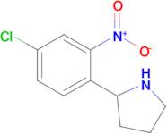 2-(4-Chloro-2-nitrophenyl)pyrrolidine