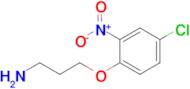 3-(4-Chloro-2-nitrophenoxy)propan-1-amine