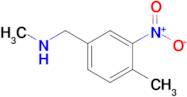 n-Methyl-1-(4-methyl-3-nitrophenyl)methanamine