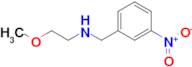 2-Methoxy-N-(3-nitrobenzyl)ethan-1-amine