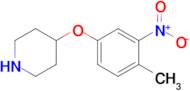 4-(4-Methyl-3-nitrophenoxy)piperidine