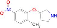 3-(2-Methyl-5-nitrophenoxy)pyrrolidine