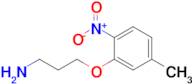 3-(5-Methyl-2-nitrophenoxy)propan-1-amine