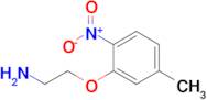 2-(5-Methyl-2-nitrophenoxy)ethan-1-amine