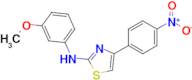 n-(3-Methoxyphenyl)-4-(4-nitrophenyl)thiazol-2-amine