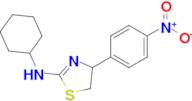 n-Cyclohexyl-4-(4-nitrophenyl)-4,5-dihydrothiazol-2-amine