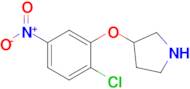 3-(2-Chloro-5-nitrophenoxy)pyrrolidine