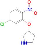 3-(5-Chloro-2-nitrophenoxy)pyrrolidine