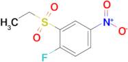 2-(Ethylsulfonyl)-1-fluoro-4-nitrobenzene