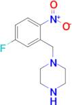 1-(5-Fluoro-2-nitrobenzyl)piperazine