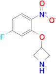 3-(5-Fluoro-2-nitrophenoxy)azetidine