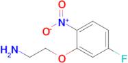 2-(5-Fluoro-2-nitrophenoxy)ethan-1-amine