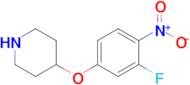 4-(3-Fluoro-4-nitrophenoxy)piperidine