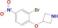 3-(2-Bromo-4-nitrophenoxy)azetidine