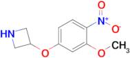 3-(3-Methoxy-4-nitrophenoxy)azetidine