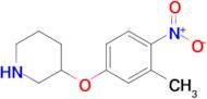 3-(3-Methyl-4-nitrophenoxy)piperidine