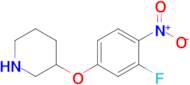 3-(3-Fluoro-4-nitrophenoxy)piperidine