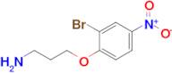 3-(2-Bromo-4-nitrophenoxy)propan-1-amine