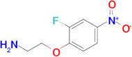 2-(2-Fluoro-4-nitrophenoxy)ethan-1-amine