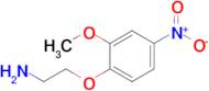 2-(2-Methoxy-4-nitrophenoxy)ethan-1-amine