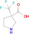 (S)-3-(Trifluoromethyl)pyrrolidine-3-carboxylic acid