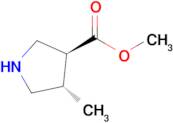 Methyl (3s,4s)-4-methylpyrrolidine-3-carboxylate