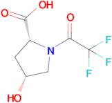 (2R,4R)-4-Hydroxy-1-(2,2,2-trifluoroacetyl)pyrrolidine-2-carboxylic acid