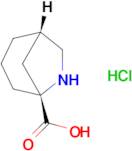 (1s,5r)-6-Azabicyclo[3.2.1]octane-5-carboxylic acid hydrochloride