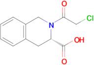 (S)-2-(2-Chloroacetyl)-1,2,3,4-tetrahydroisoquinoline-3-carboxylic acid