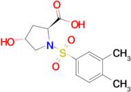 (2s,4r)-1-((3,4-Dimethylphenyl)sulfonyl)-4-hydroxypyrrolidine-2-carboxylic acid