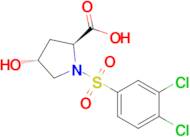 (2s,4r)-1-((3,4-Dichlorophenyl)sulfonyl)-4-hydroxypyrrolidine-2-carboxylic acid