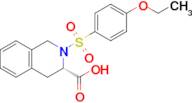 (S)-2-((4-Ethoxyphenyl)sulfonyl)-1,2,3,4-tetrahydroisoquinoline-3-carboxylic acid