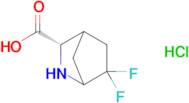 (3S)-6,6-Difluoro-2-azabicyclo[2.2.1]heptane-3-carboxylic acid hydrochloride