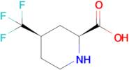 (2s,4r)-4-(Trifluoromethyl)piperidine-2-carboxylic acid