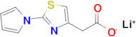 Lithium 2-(2-(1h-pyrrol-1-yl)thiazol-4-yl)acetate