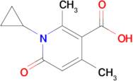 1-Cyclopropyl-2,4-dimethyl-6-oxo-1,6-dihydropyridine-3-carboxylic acid