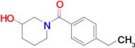 (4-Ethylphenyl)(3-hydroxypiperidin-1-yl)methanone