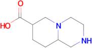 Octahydro-2h-pyrido[1,2-a]pyrazine-7-carboxylic acid