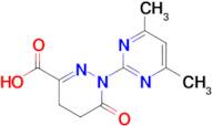 1-(4,6-Dimethylpyrimidin-2-yl)-6-oxo-1,4,5,6-tetrahydropyridazine-3-carboxylic acid