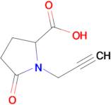 5-Oxo-1-(prop-2-yn-1-yl)pyrrolidine-2-carboxylic acid