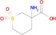 3-Aminotetrahydro-2h-thiopyran-3-carboxylic acid 1,1-dioxide