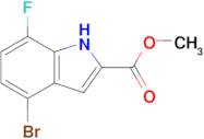 Methyl 4-bromo-7-fluoro-1h-indole-2-carboxylate