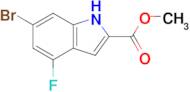 Methyl 6-bromo-4-fluoro-1h-indole-2-carboxylate