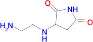 3-((2-Aminoethyl)amino)pyrrolidine-2,5-dione